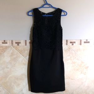 H&M black lace dress